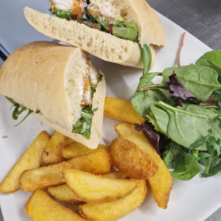 Ciabatta Fish Fingers